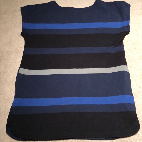 Max Studio poly/rayon,  L, T-shirt dress. - Picture 5 of 8